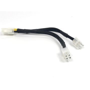 6 PIN PCIE to P4 12V 8 Pin EPS Crypto Mining Adapter Cable