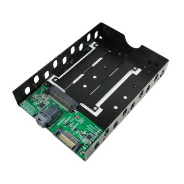 Buy Mini SAS HD PCIe Gen3 to U.2 SSD Adapter with 3.5 Inch Enclosure