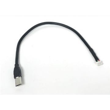 1.25 mm Connector 1X4 Pin to Low Profile Micro B USB Straight Connector Cable