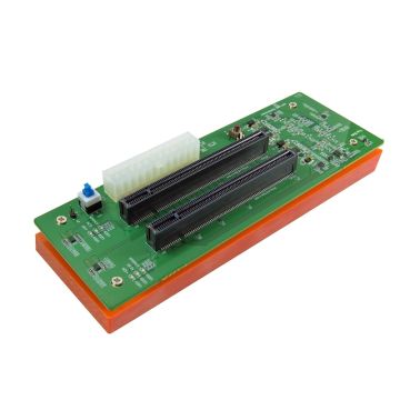 High-Speed PCIe 4.0 x16 Slot Dual Port Backplane Adapter