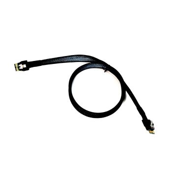 Slim SAS SFF-8654 4i Straight to Straight SFF-8654 4i Cable GEN 4 50CM