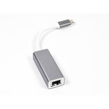 Type C to RJ45 Dongle with Metal Shell