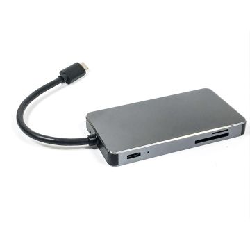 Type C Dongle with SD-TIF, 2 X USB 3.0, and PD