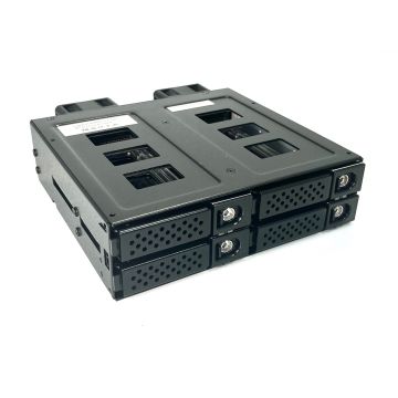 5.25 Bay x 4 NVMe U.2 M2 SSD Carrier SlimSAS IO