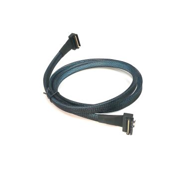 Low profile SlimSAS right angle 8i to Low profile SlimSAS right angle 8i cable, length 0.9m