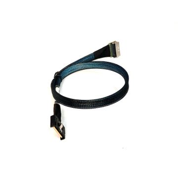 MCIO 74P Male to MCIO 74P Female Extension Cable  - 500mm