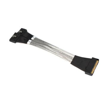 ‌MCIO 124 Pin to 2 X MCIO 74 Pin -175mm 