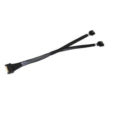 Purchase MCIO x8 74 Pin Y Cable Split to 2 x 38 Pin x4 MCIO
