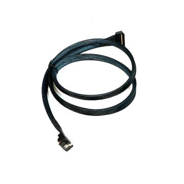 Low profile SlimSAS right angle 8i to Low profile SlimSAS right angle 8i cable, length 920mm