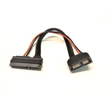 Buy Slimline 13 pin SATA Male to 22 Pin SATA Female Cable Adapter-III