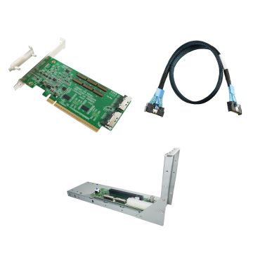 PCIe x16 GPU Solution KIT Cable: 50cm PCIe 5.0