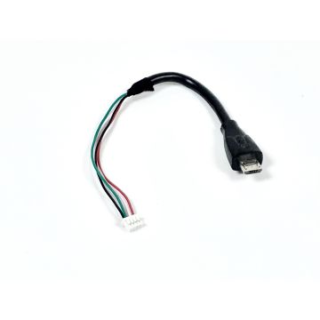 Intel NUC 4 Pin 1.25mm Internal Connector to Micro B Male USB