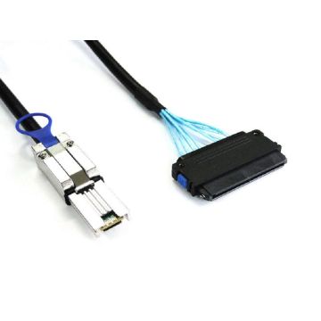 Mini SAS SFF-8484 SAS 32 Pin to SFF-8088 26 Pin Cable - .75 Meter