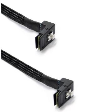 Internal Mini SAS SFF-8087 36 Pin Right Angle to SFF-8087 36 Pin Right Angle Cable