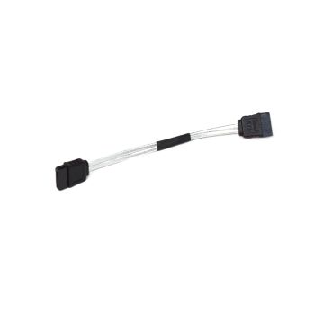 SATA 7 Pin Straight to Straight Flex Cable 90MM