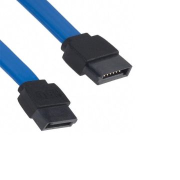 BLUE SATA Internal Cable Straight to Straight 20"