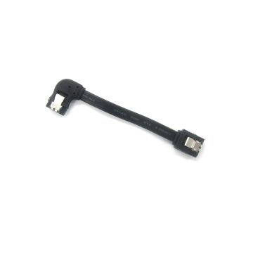 SATA 7 Pin Straight to 7 Pin with 90 Degree Latching Cable 100mm