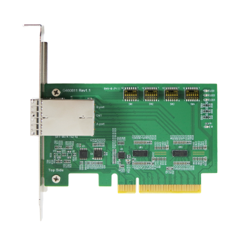 PCIe X8 to GEN 3 with Redriver to External MiniSAS HD 8X Adapter 