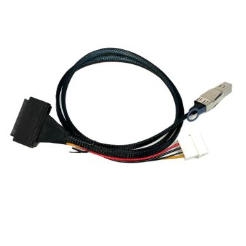 Mini-SAS HD to U.2 Host Cable SFF-8644 to SFF-8639  - Non SAS Cable length 0.5M 