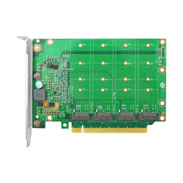 PCIe 4.0 x16 to 4-Port M.2 NVMe Adapter Card for Purchase