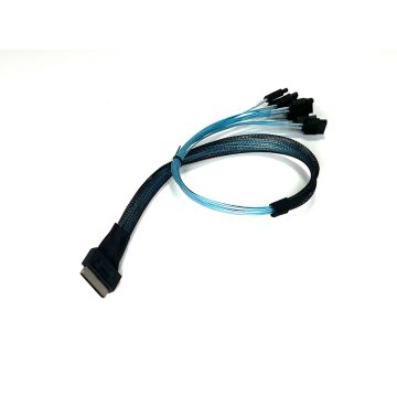 OcuLink 8i to 8x SATA 50CM high-speed cable
