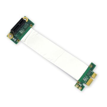 PCI-E 1X Riser with Flex Cable Extension