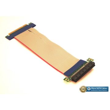 PCI-E Express 8X Riser Card with Flexible Cable