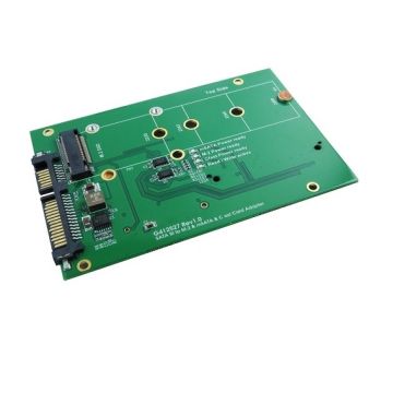 Adapter for SATA III, mSATA, M.2 SSD, and CFast Card