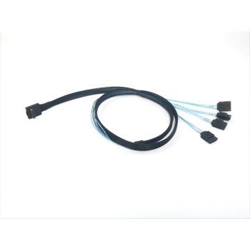 Oculink Right Angle SFF-8611 to 4 SATA