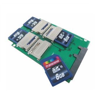 4-Port SD to SATA Adapter with 2.5 Inch Housing - Shop Now!