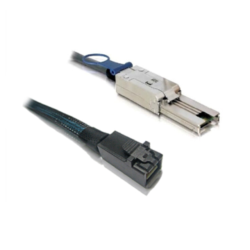 1 Meter External Mini SAS SFF-8088 to Mini SAS High Density HD SFF-8643 Cable