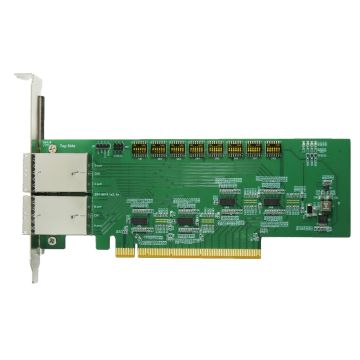 SFF-8674 Dual-Port Adapter to PCIe x16 Gen4 AIC