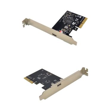 PCIe x4 ASM3242 USB3.2-C 20Gbps Expansion Card Chipset: asmedia ASM3242