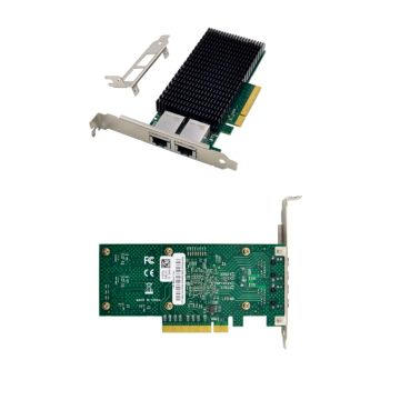 PCIe x8 X540-T2 Dual- 10G RJ45 Copper Server NIC Chipset: Intel X540-AT2