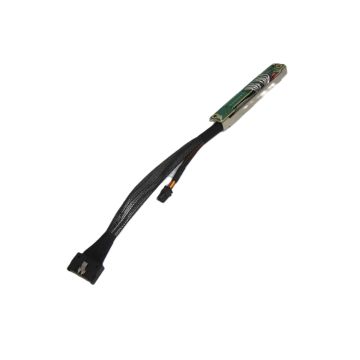 ‌PCIe 16X 164 Pin to 1 X MCIO 74P Cable 200mm with 100mm Power 