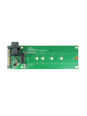 Buy SATA and Mini SAS SFF-8643 to M.2 SATA PCI-e SSD Adapter
