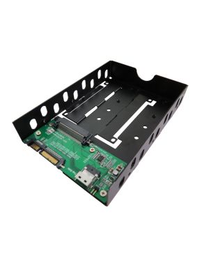 Slimline SAS (SFF-8654) plus SATA to 2.5 Inch U.2 SSD Adapter