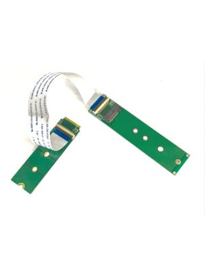 NGFF M.2 PCIe M-Key Extension Card with 20 CM Cable Adapter
