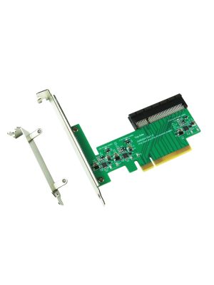 Get PCIE X8 Golden Finger to PCIE X8 Slot Adapter