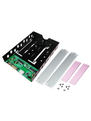 Buy 3.5 Inch Oculink & SATA to M.2/M.3 NVMe SSD Caddy
