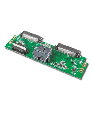 Mini SAS HD (SFF-8643) 8-Lane adapter for Dual Ports Hot Plug U.2 NVMe SSD