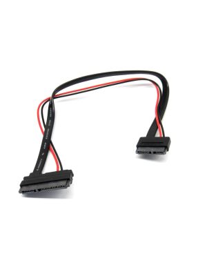 Slimline SATA Female to 22 Pin SATA Female Cable