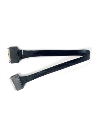 20 Inches U.3 SFF-8639 Female to U3 SFF-8639 Male Extension Cable
