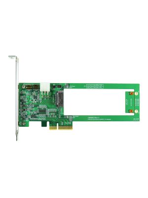 PCIe x4 Gen4 with ReDriver to Gen-Z 1C (EDSFF) Adapter