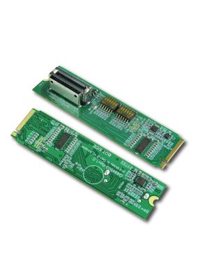 M.2 M-key PCIe Gen4 with ReDriver to Gen-Z 1C(EDSFF) Adapter