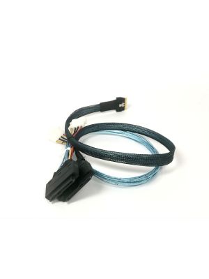  Buy 1 Meter SlimSAS 8i SFF-8654 to 2 X SFF-8639 U.2 Cable Tri-Mode