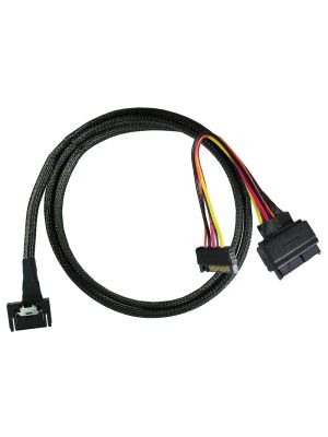 Get 50CM PCIe Gen4 Gen-Z 1C Male to U.2 (SFF-8639) Cable