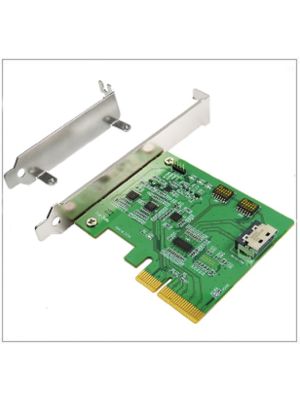 Buy PCIe x4 Gen4 ReDriver to MCIO 38P Add-In Card