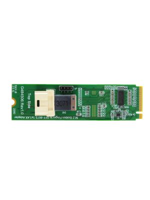 Buy ReDriver Equipped M.2 M-Key PCIe 4.0 Adapter to MiniSAS-HD