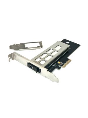 Swappable NVMe U.2 M2 PCIe Slot Adapter Single SSD with Brackets